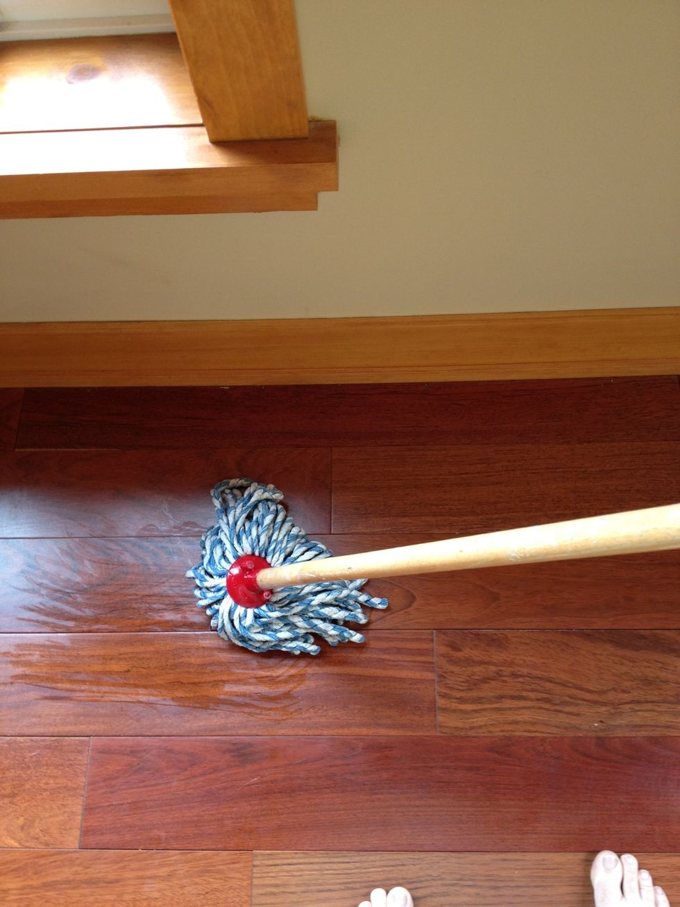 How to clean a hardwood floor in a snap B+C Guides