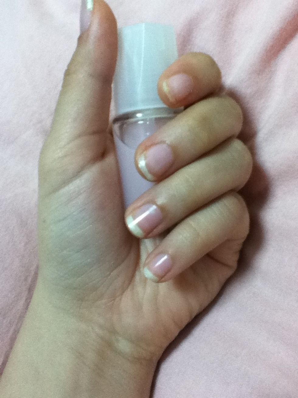 Start off with a base coat