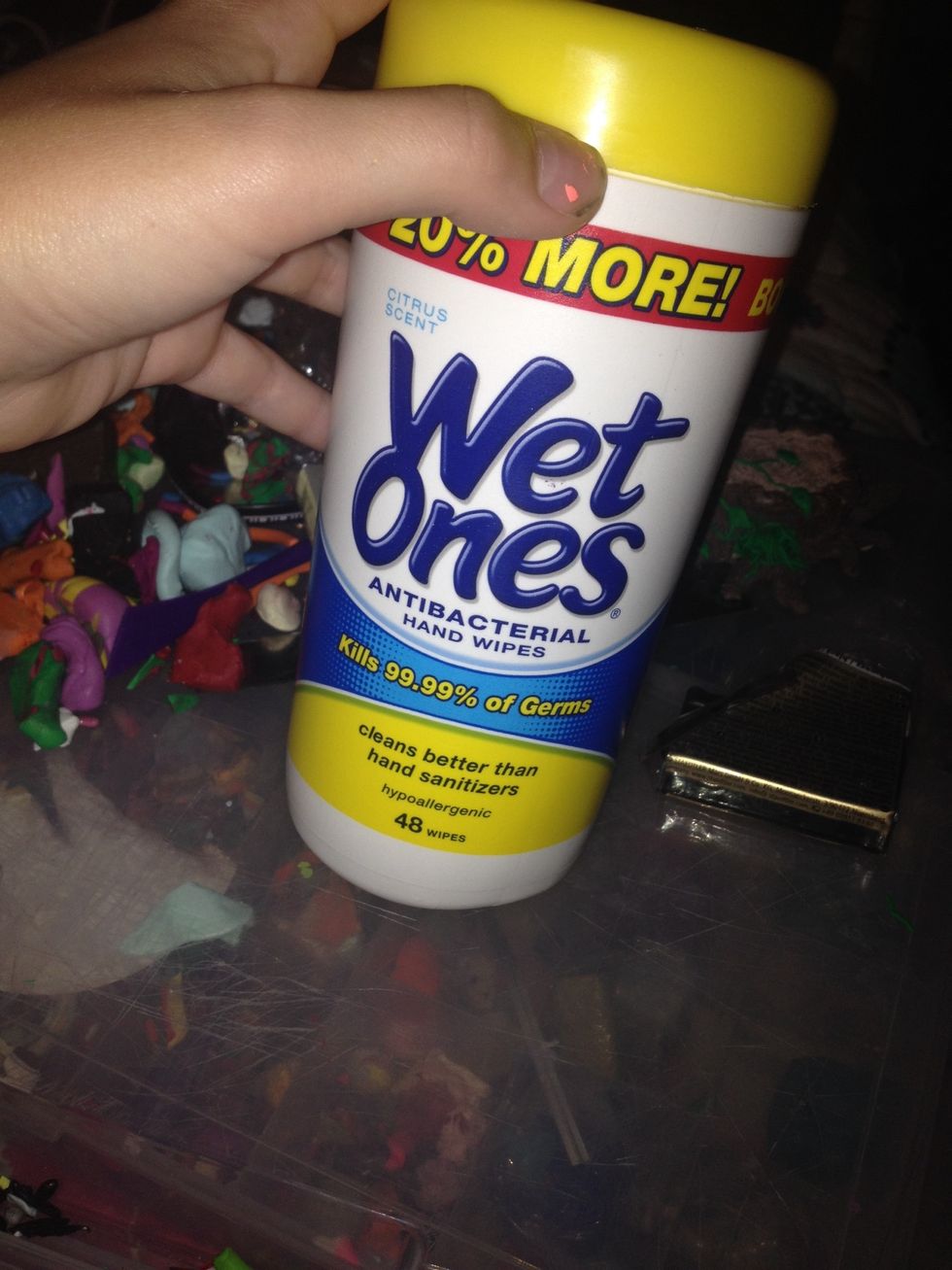 Start off with clean hands and a clean surface