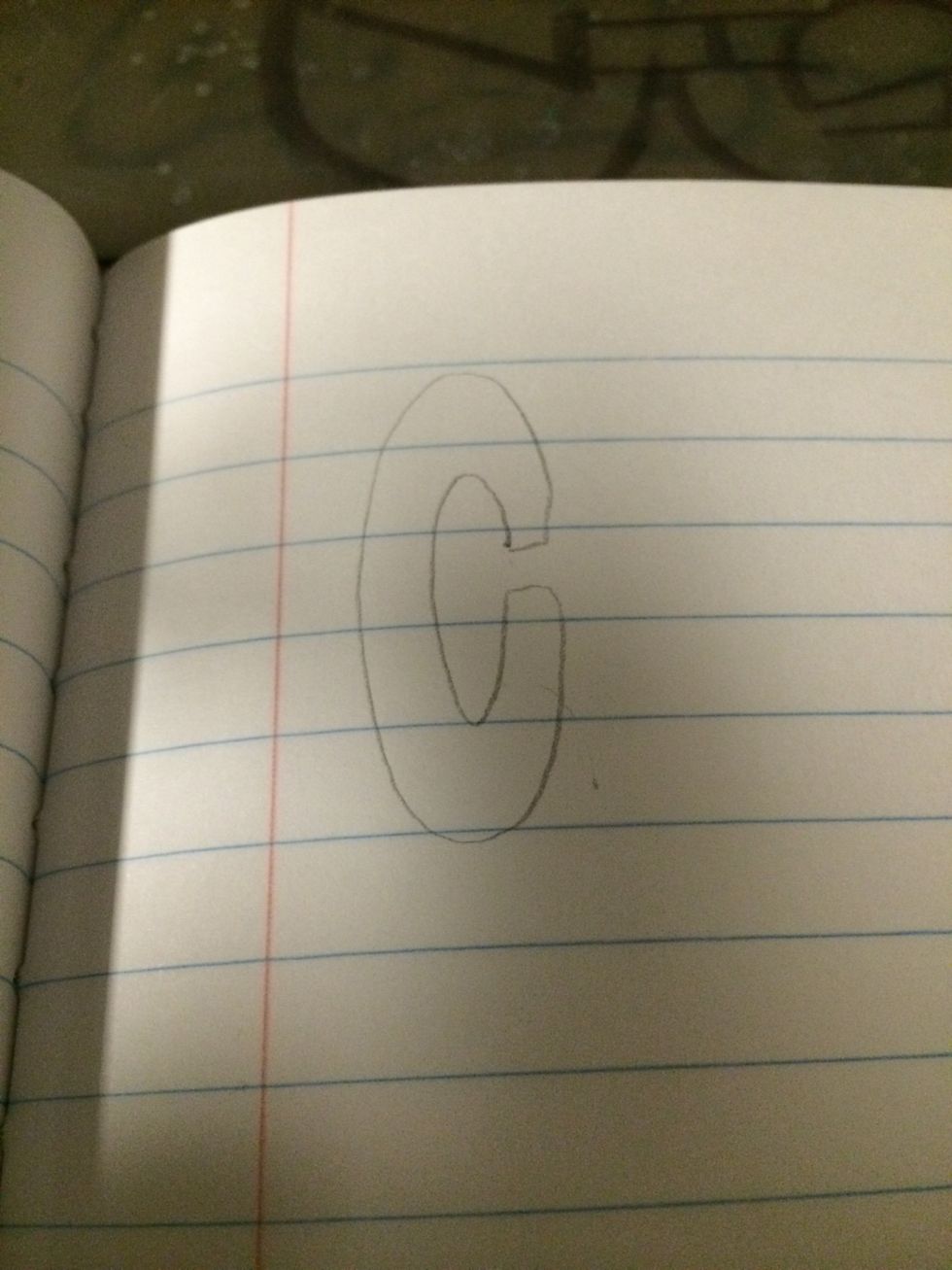 Start off with your basic letters