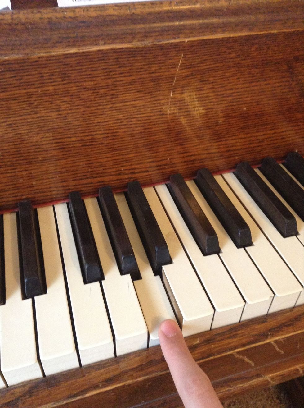 Start on A, an octave above middle C. Stay on this octave until I say change. You will see when on the video, as well.