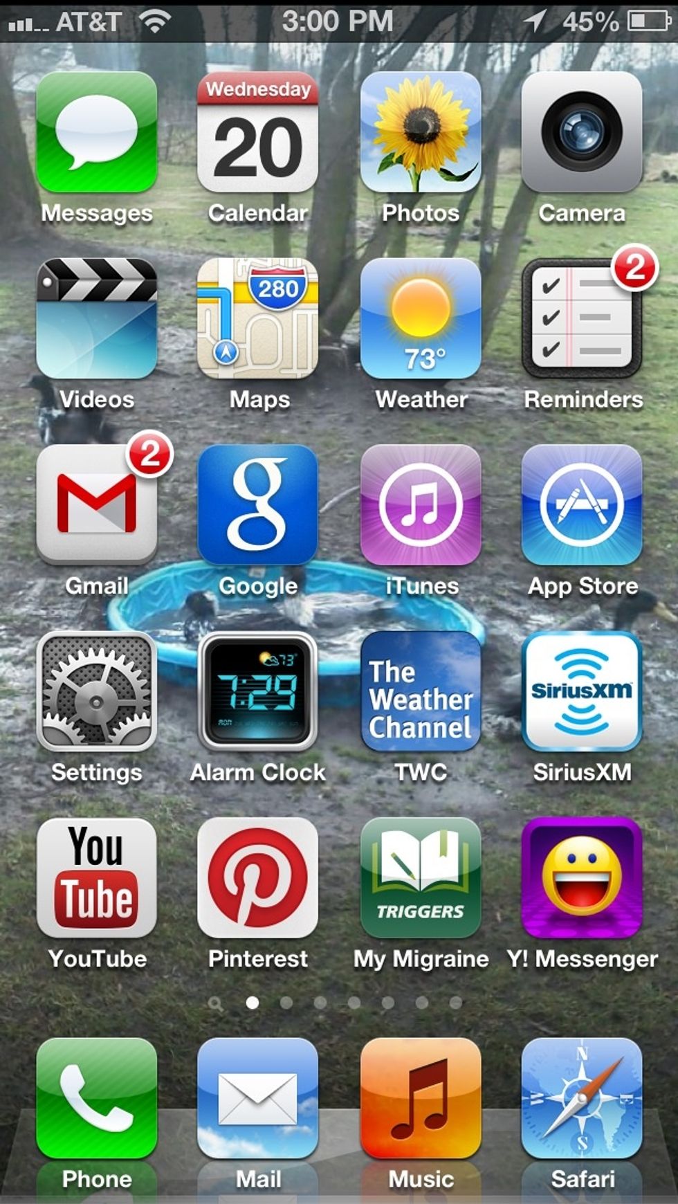 Start out by hitting the Settings button on your iPhone.