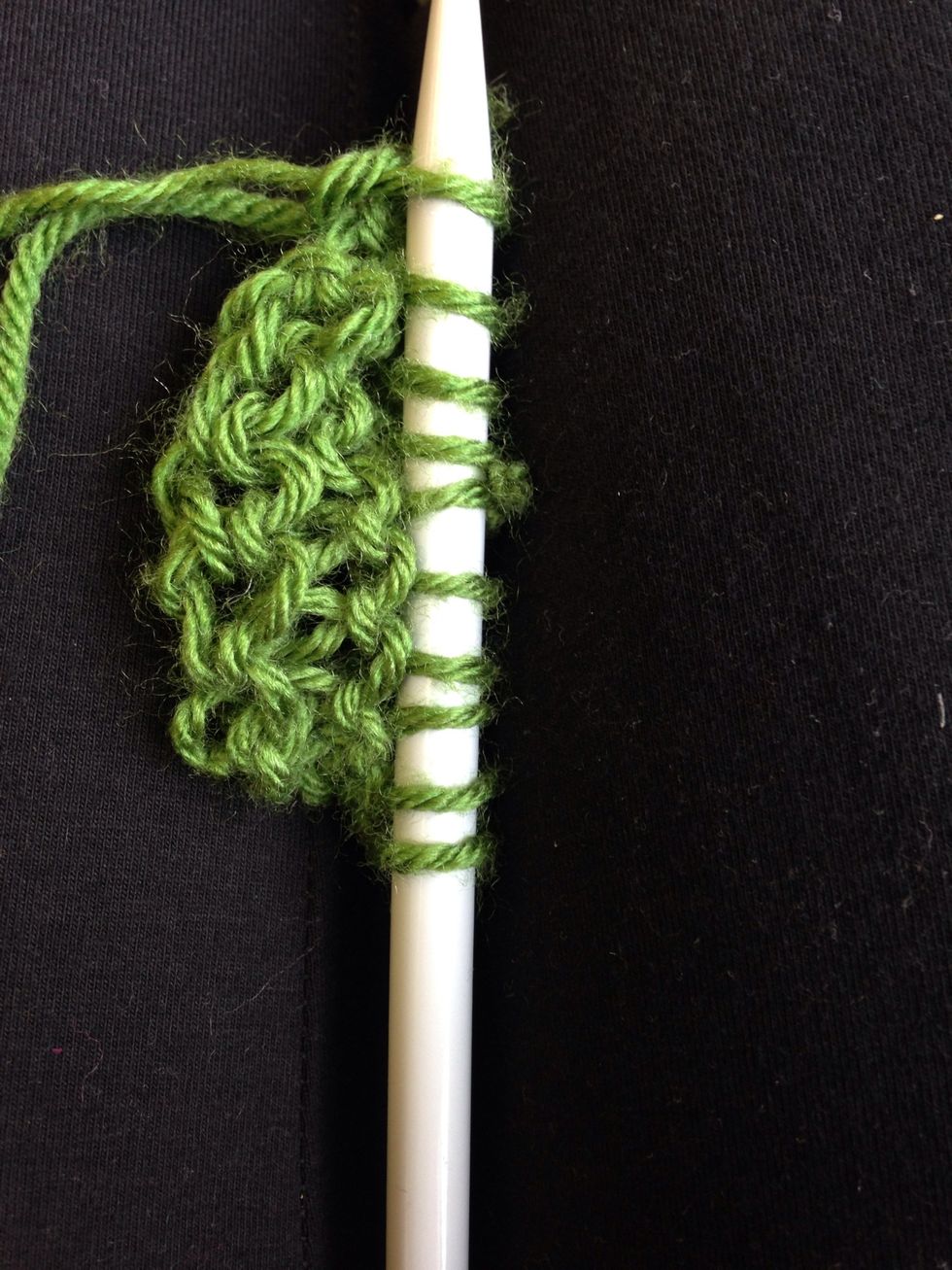 Start out with a new row