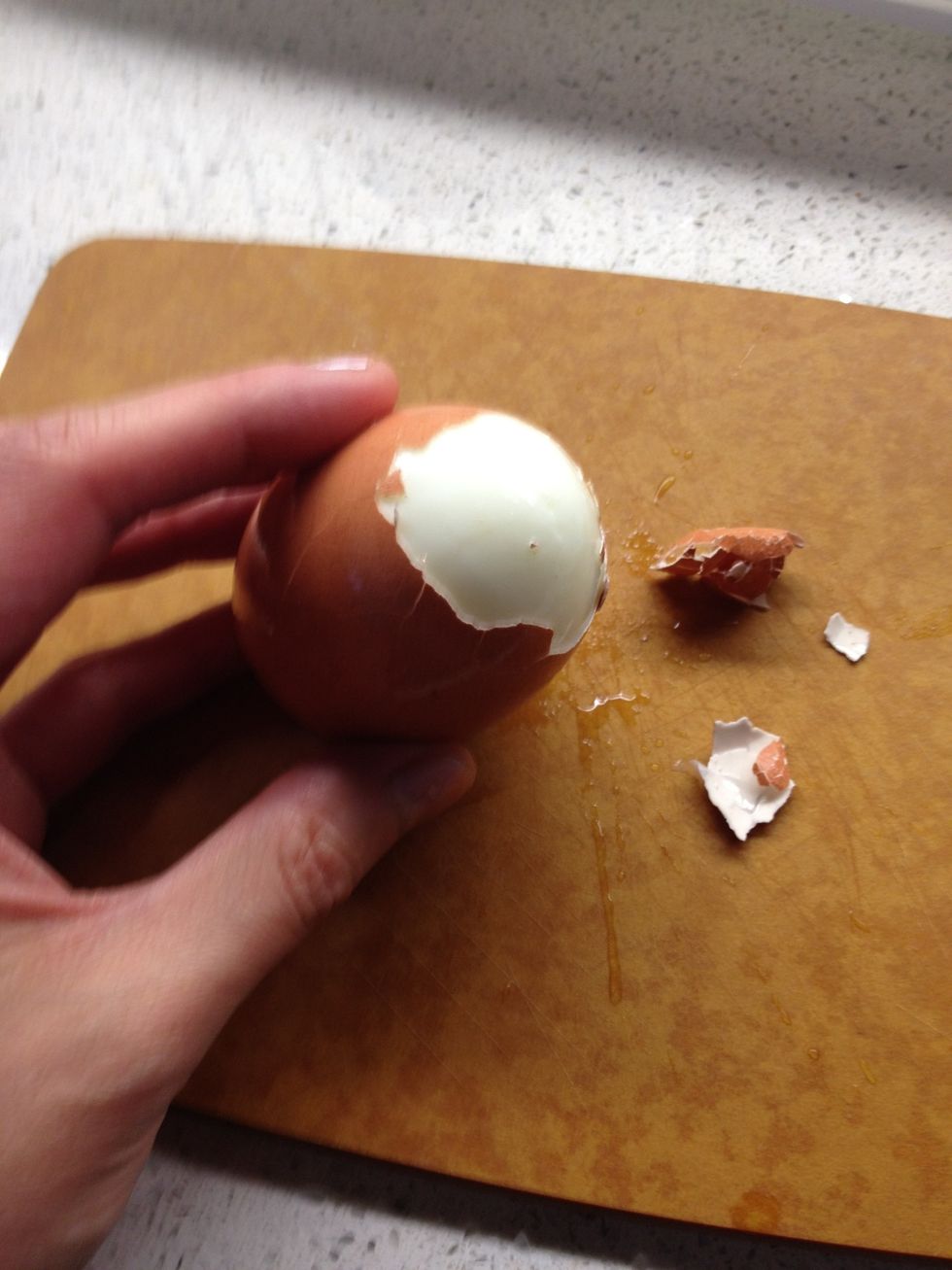 Start peeling.