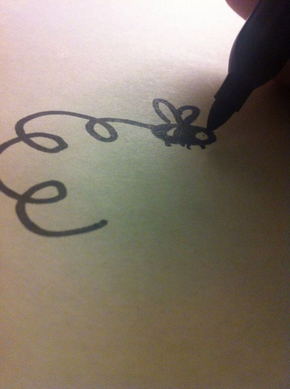 Start practicing! Draw some designs to get those creative juices flowing