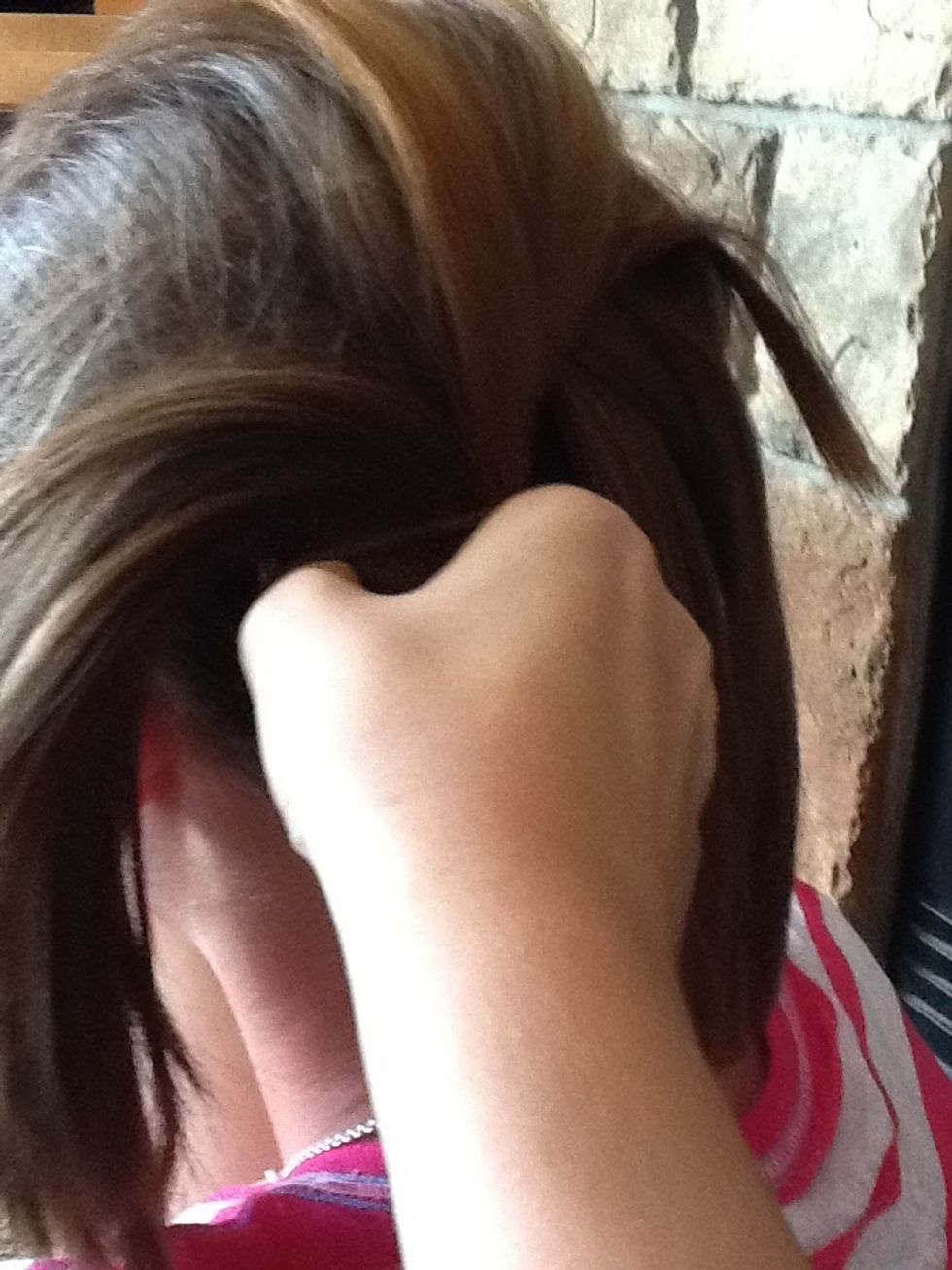 Start putting it into an inside out pony