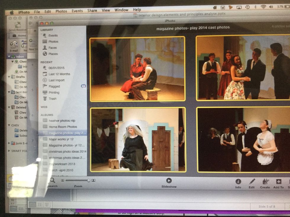 Start Selecting the Photos you wont to put on your USB then click and drag them over to the open USB folder then let go