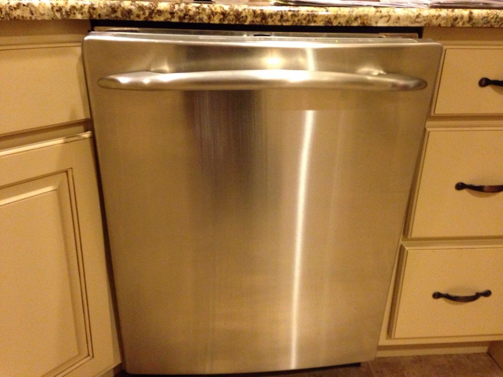 Start the dishwasher