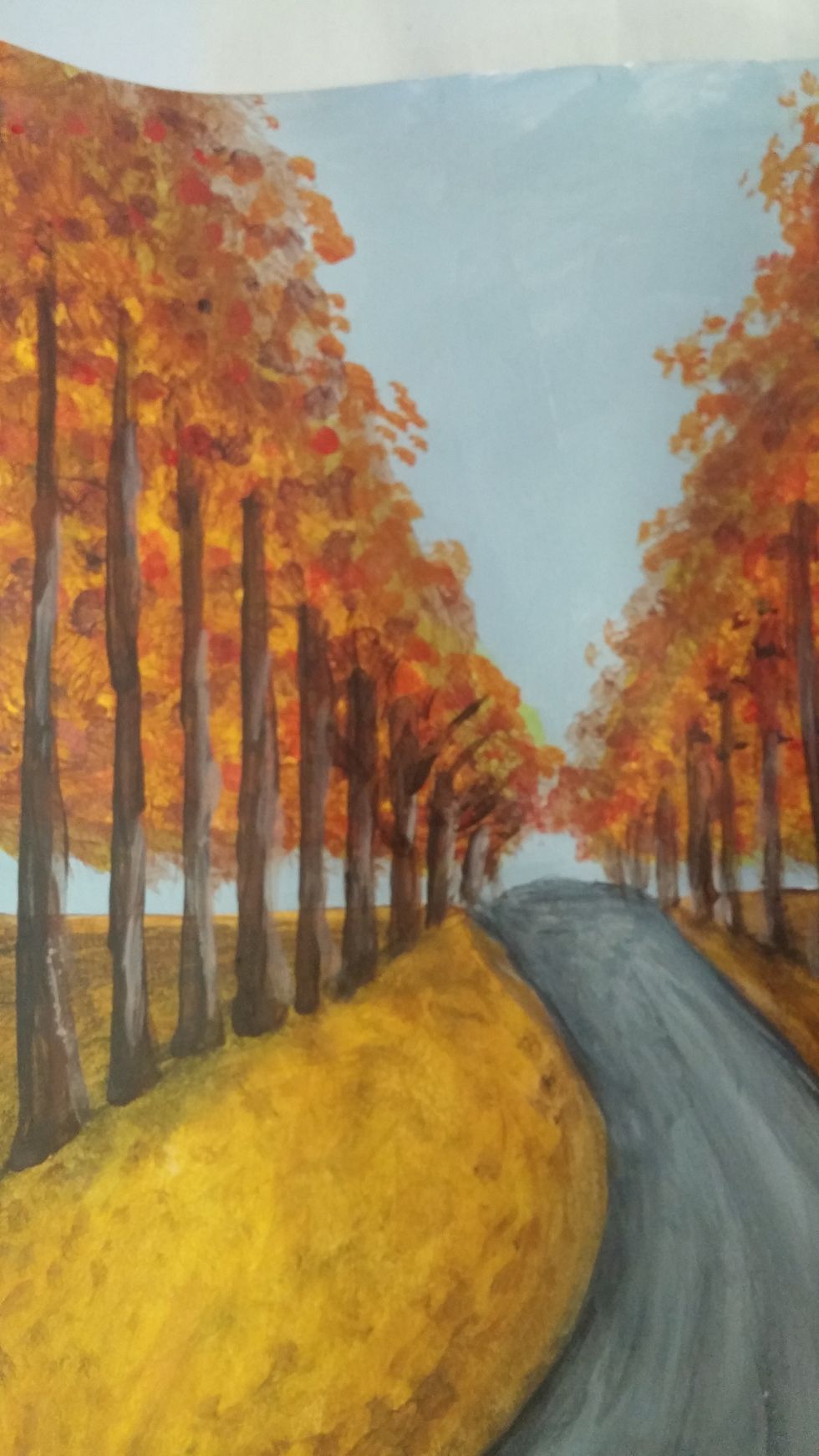 Start to add branches. be sure to start form the back and work your way forward, this way the overlap is going in the right direction.