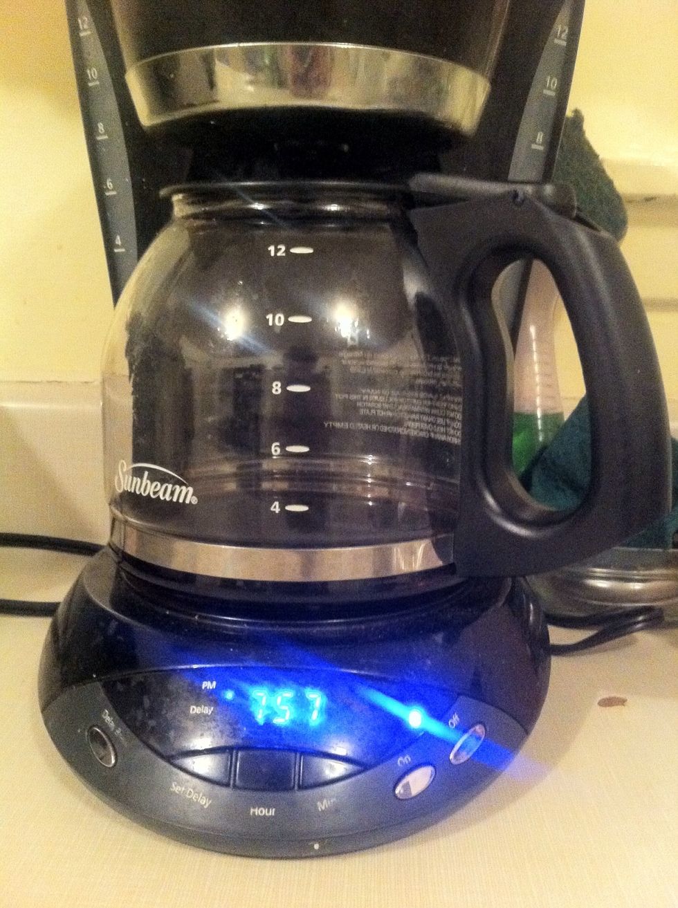 Start to brew your coffee \u2615\ufe0f