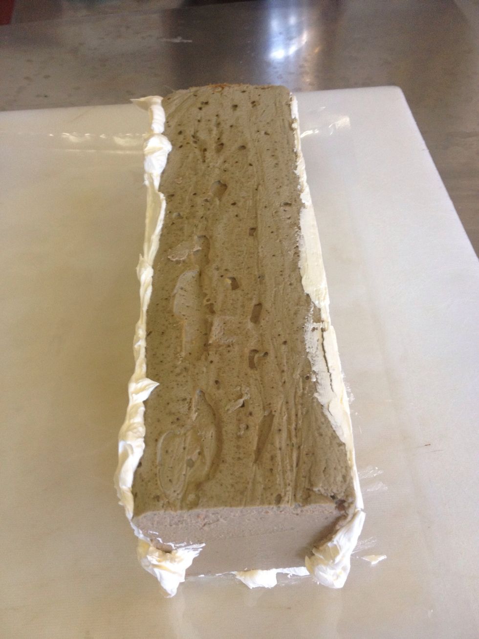 Start to clean the last side