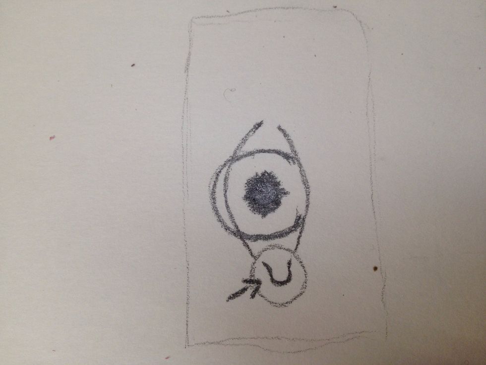 Start to work around the pupil for the eye color.
