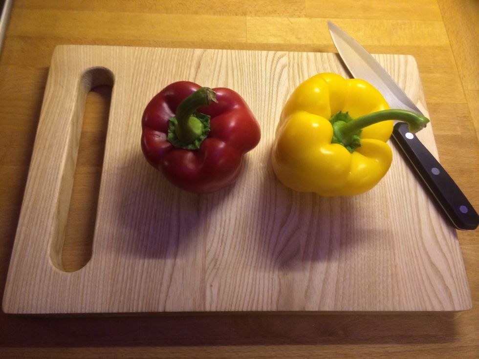 Start with 2 peppers.