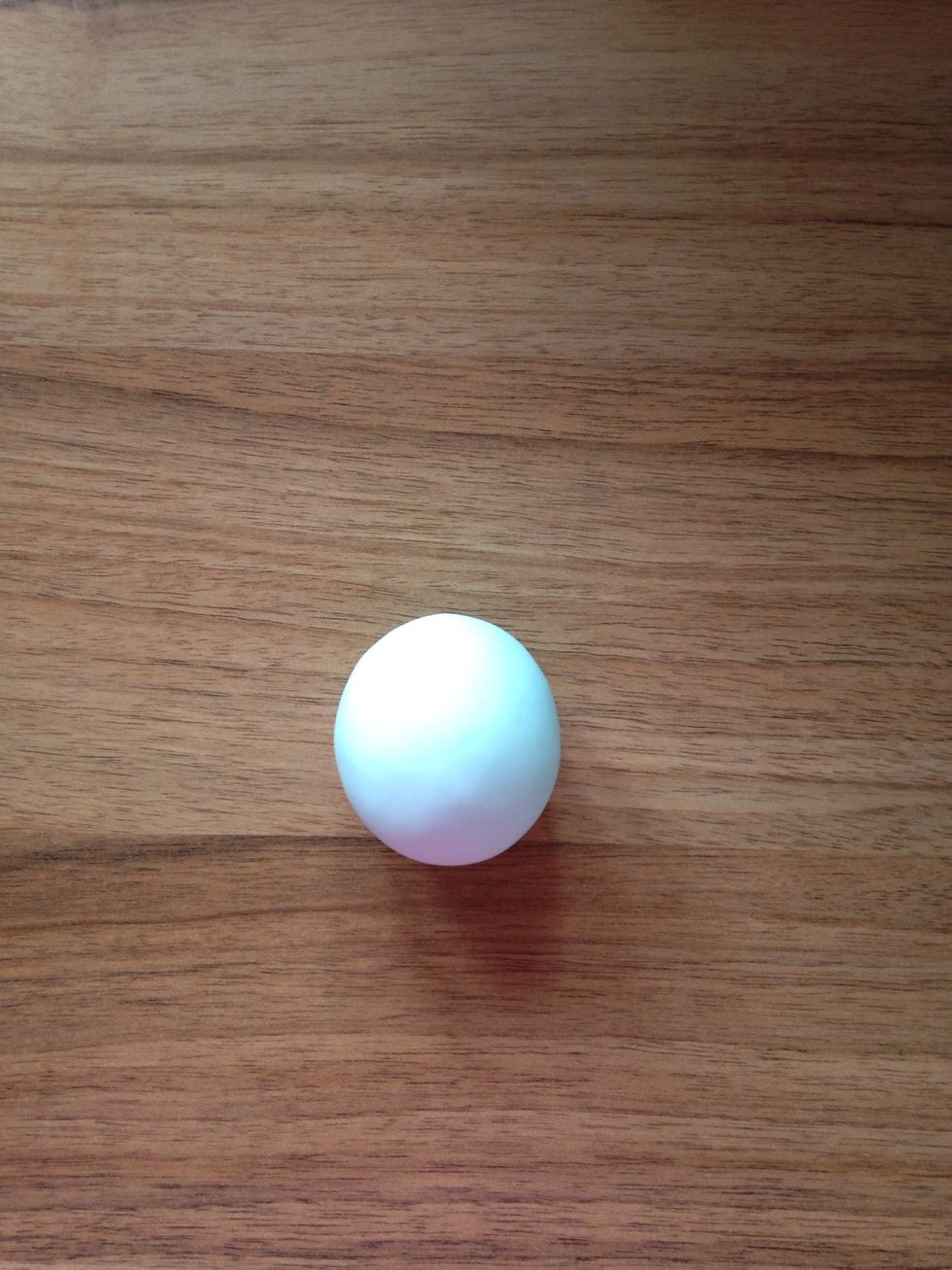 Start with a ball of modelling paste