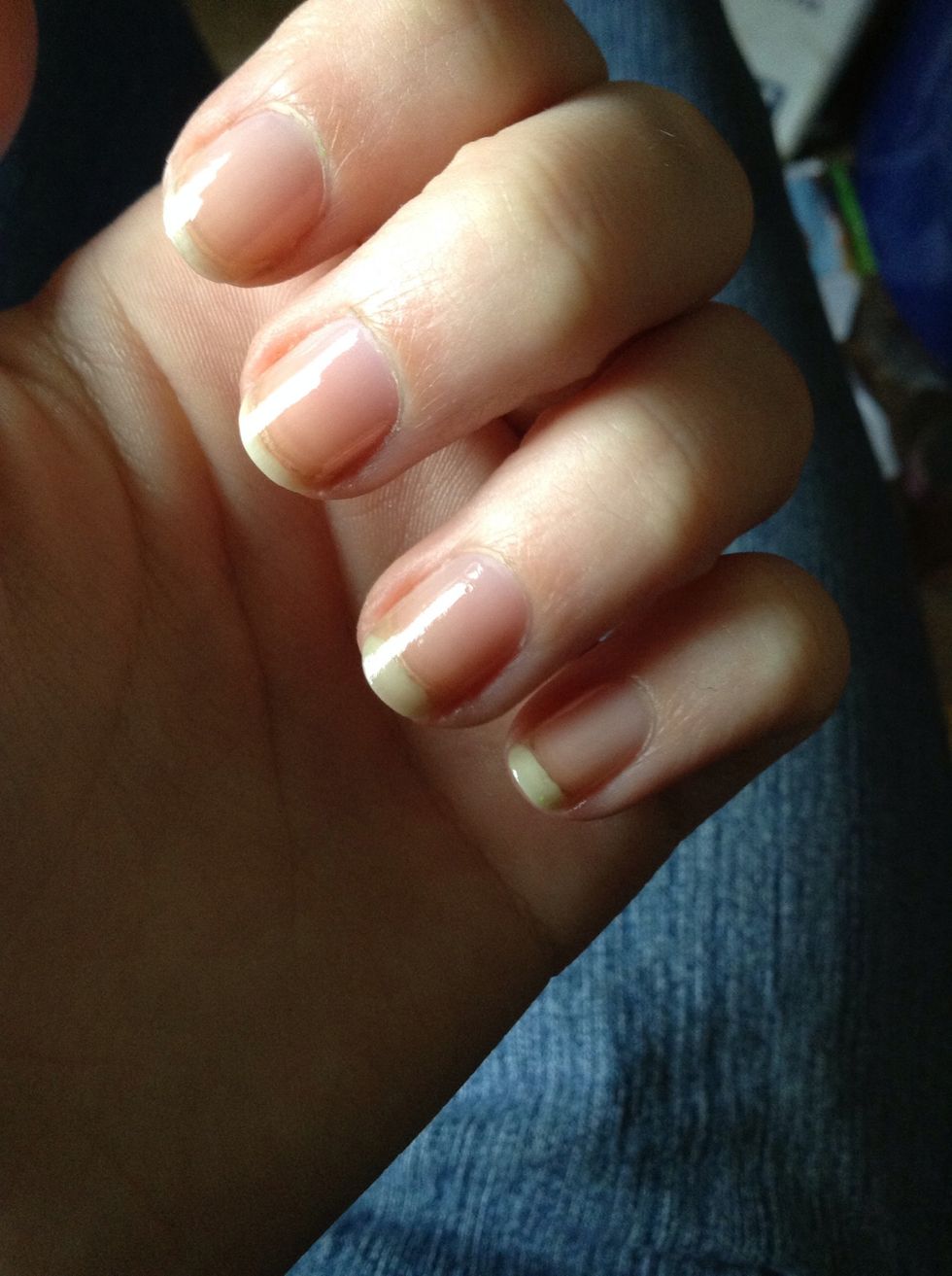 Start with a base coat