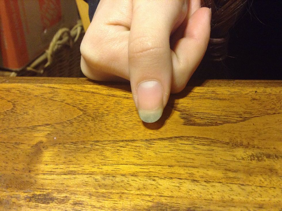 Start with a base coat