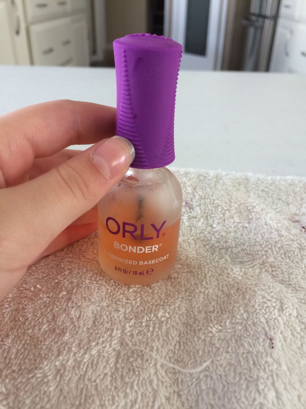 Start with a base coat