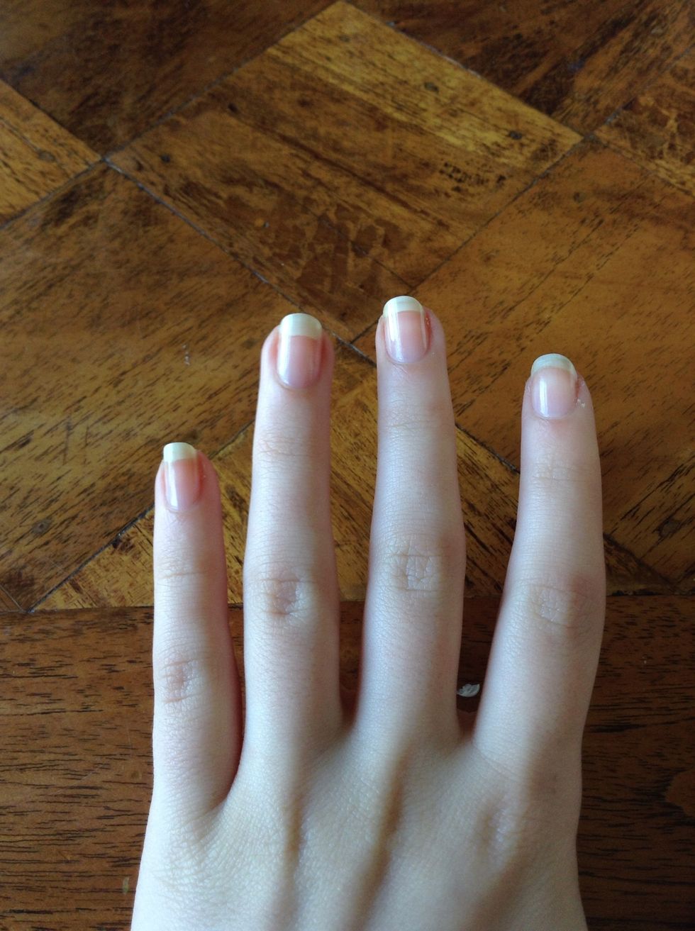 Start with a base coat