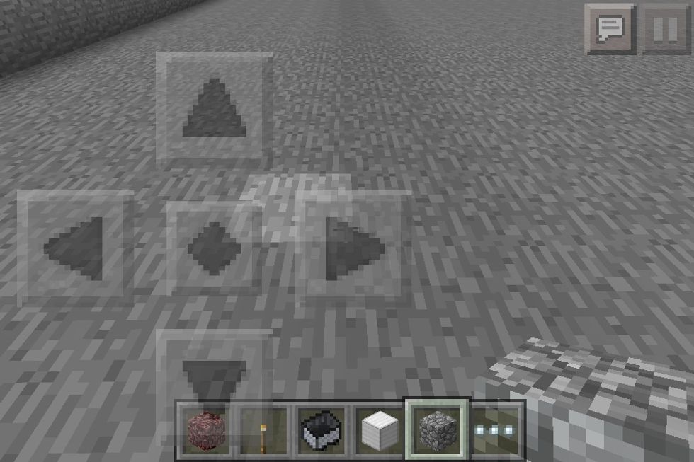 Start with a basic flat space (inside your house is good)