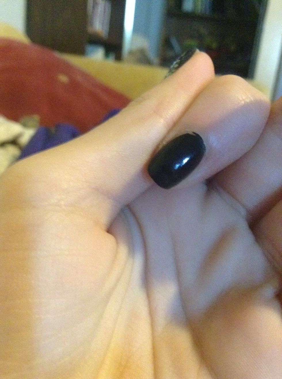 Start with a black base