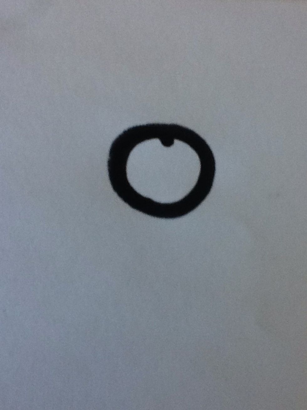Start with a circle