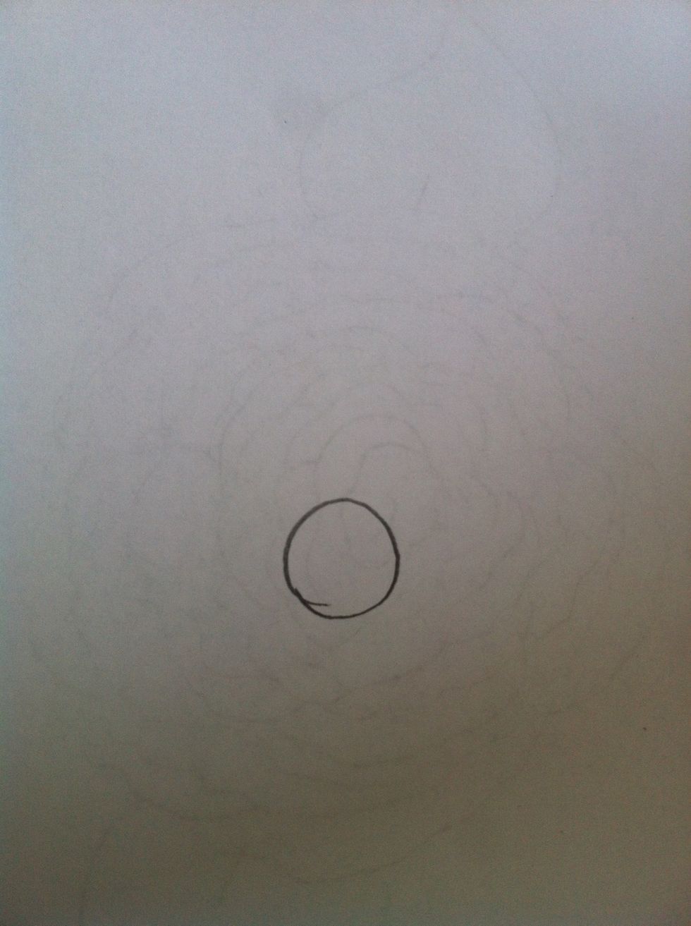 Start with a circle