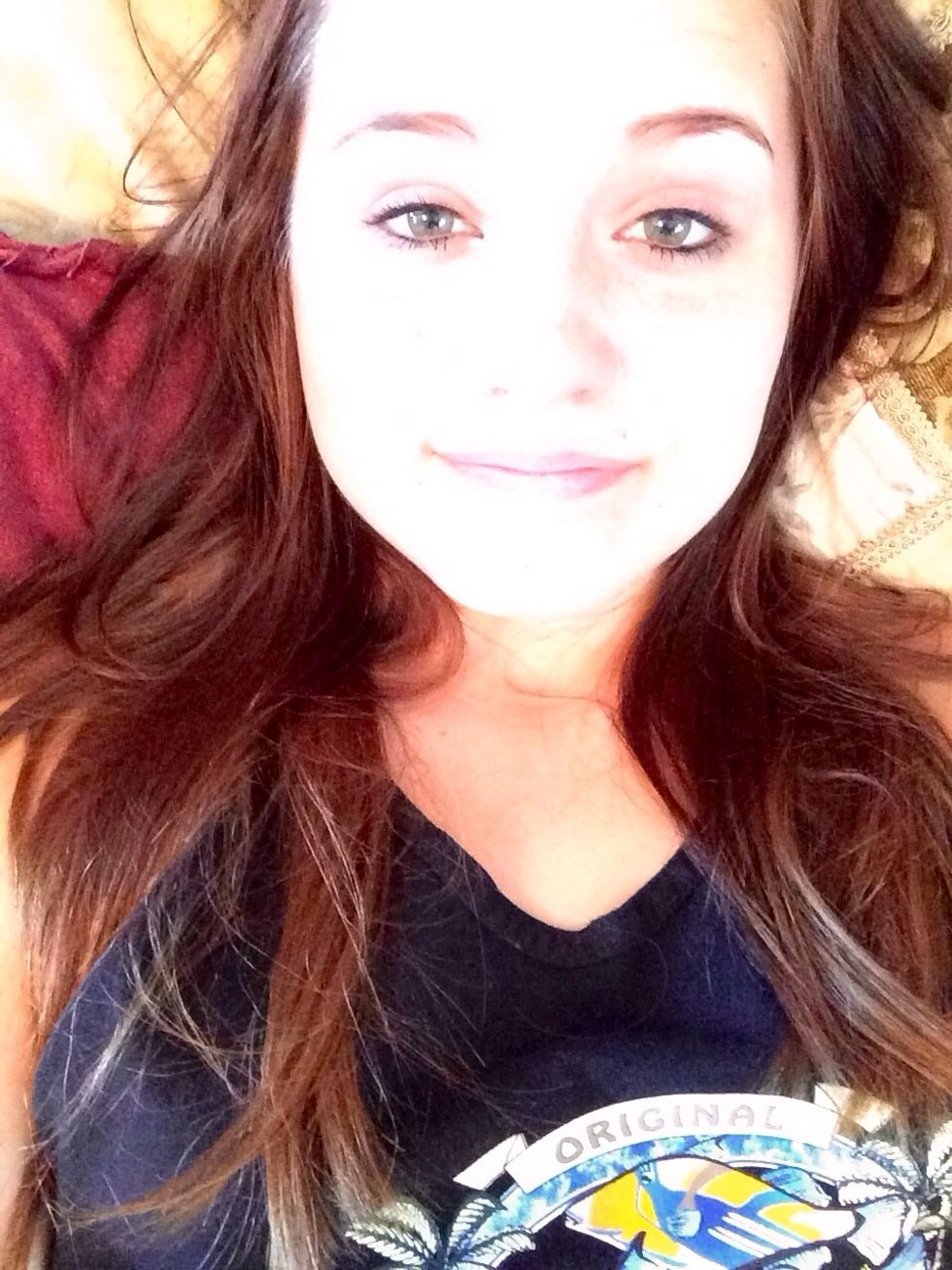 Start with a clean face, wash all oils and dirt off.