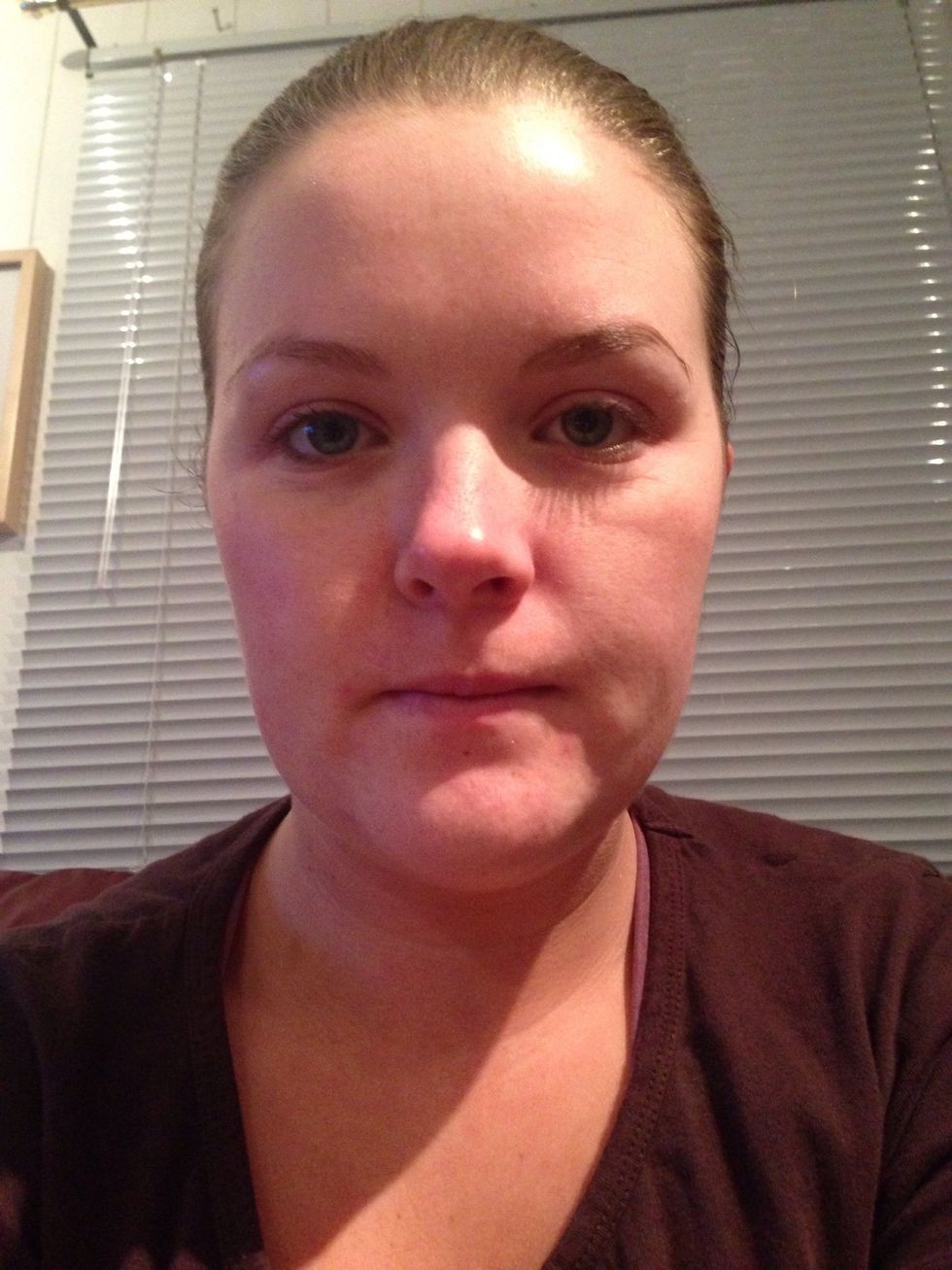 Start with a clean, makeup free face