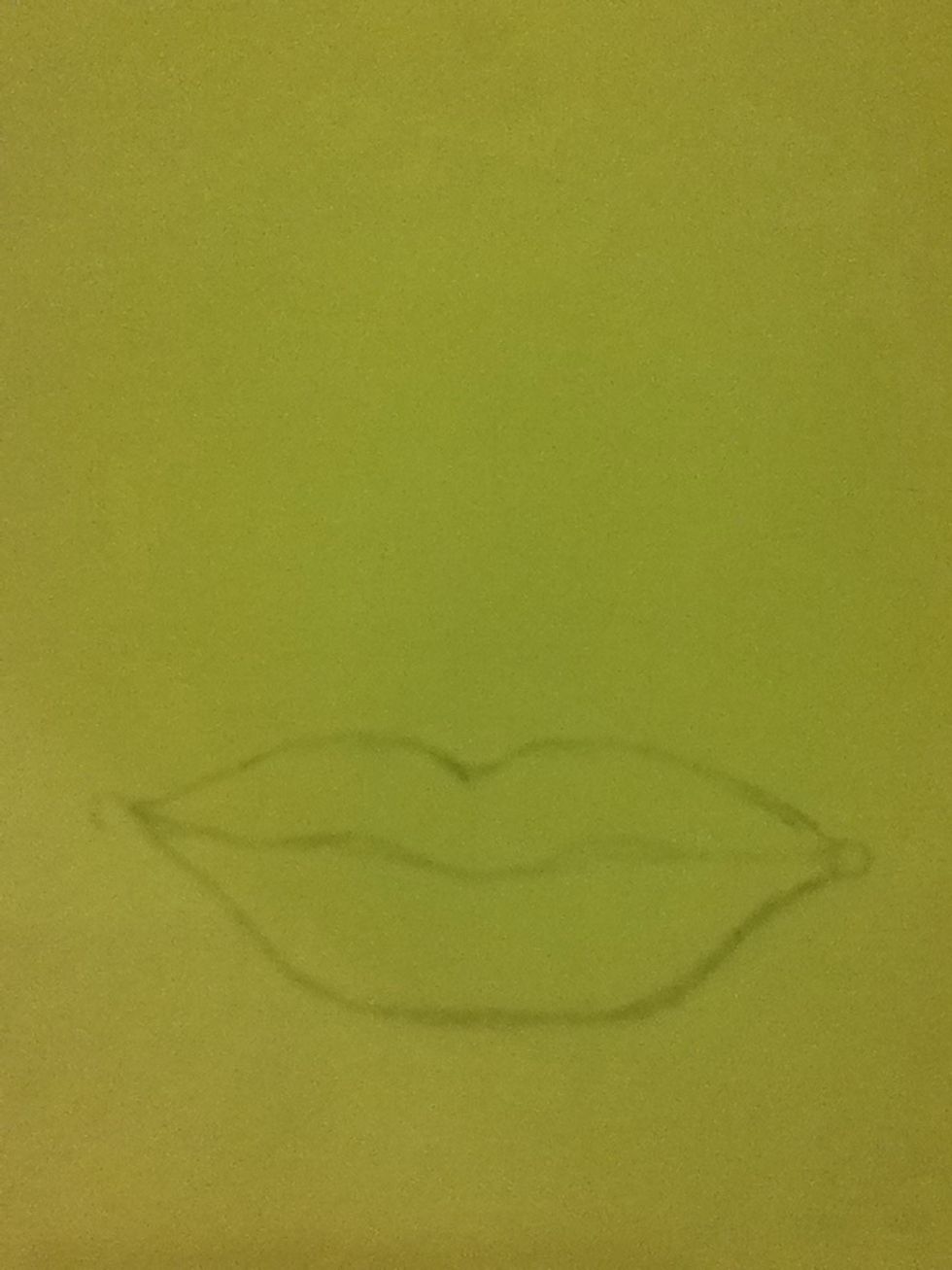 Start with a generic lip shape like this!