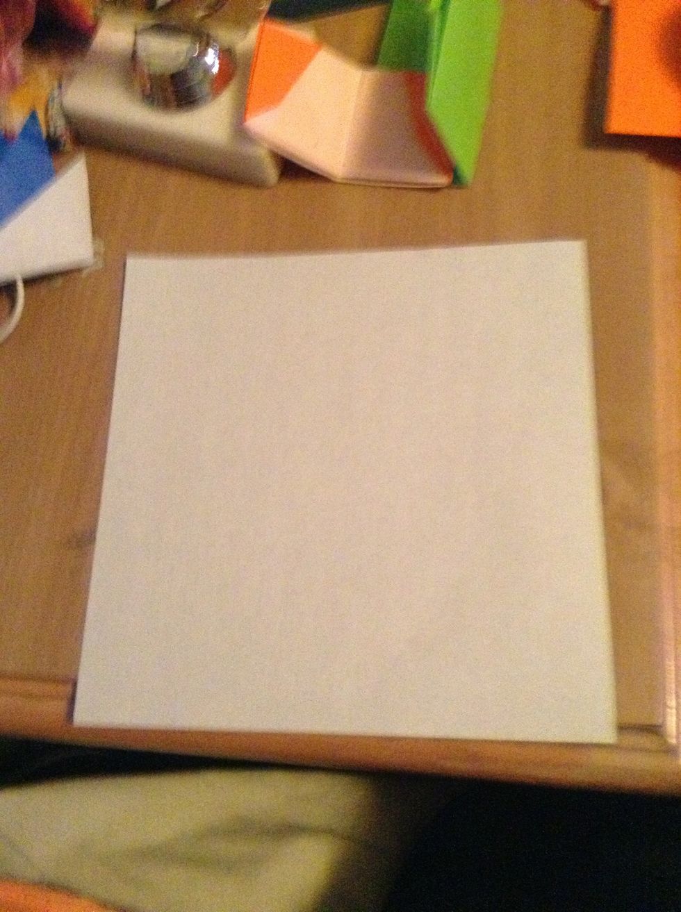 Start with a piece of paper