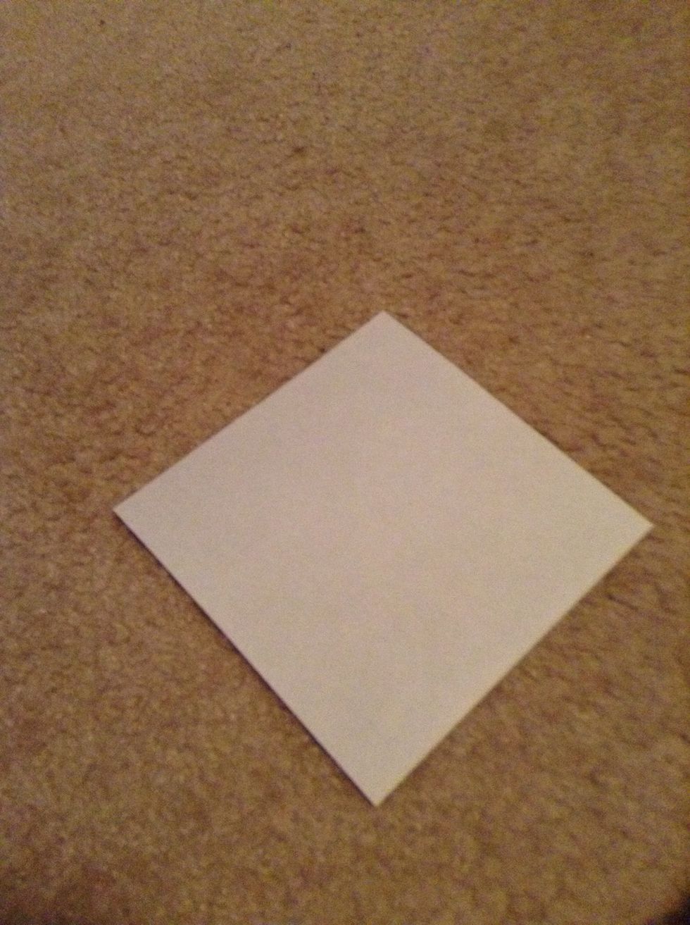 Start with a piece of paper