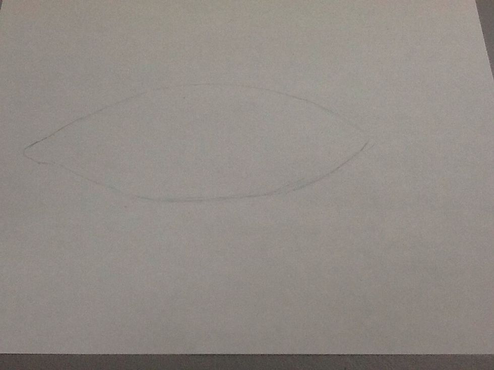 Start with a shape of an eye