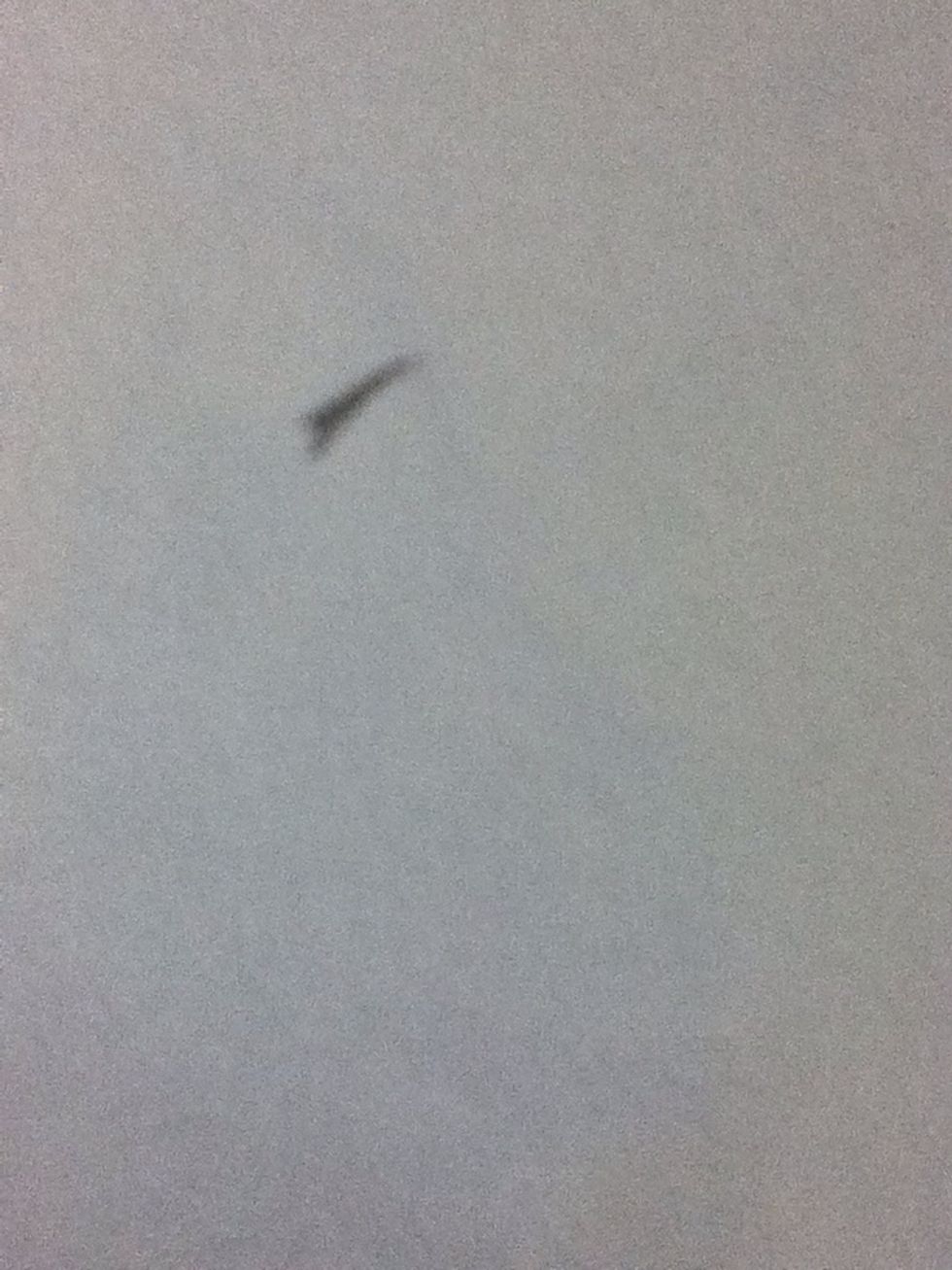 Start with a short line like this