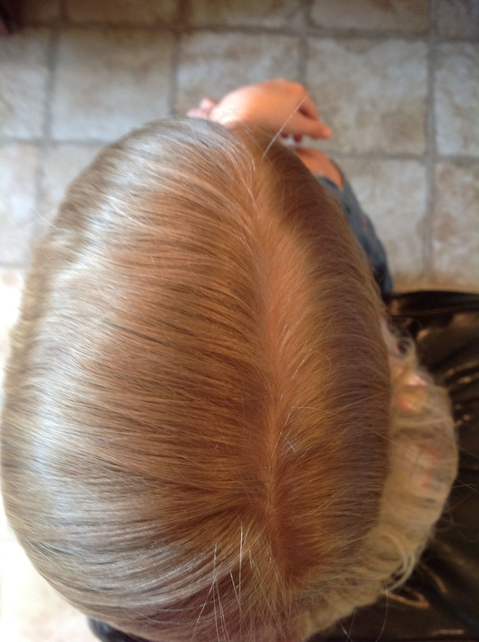 Start with a side part.