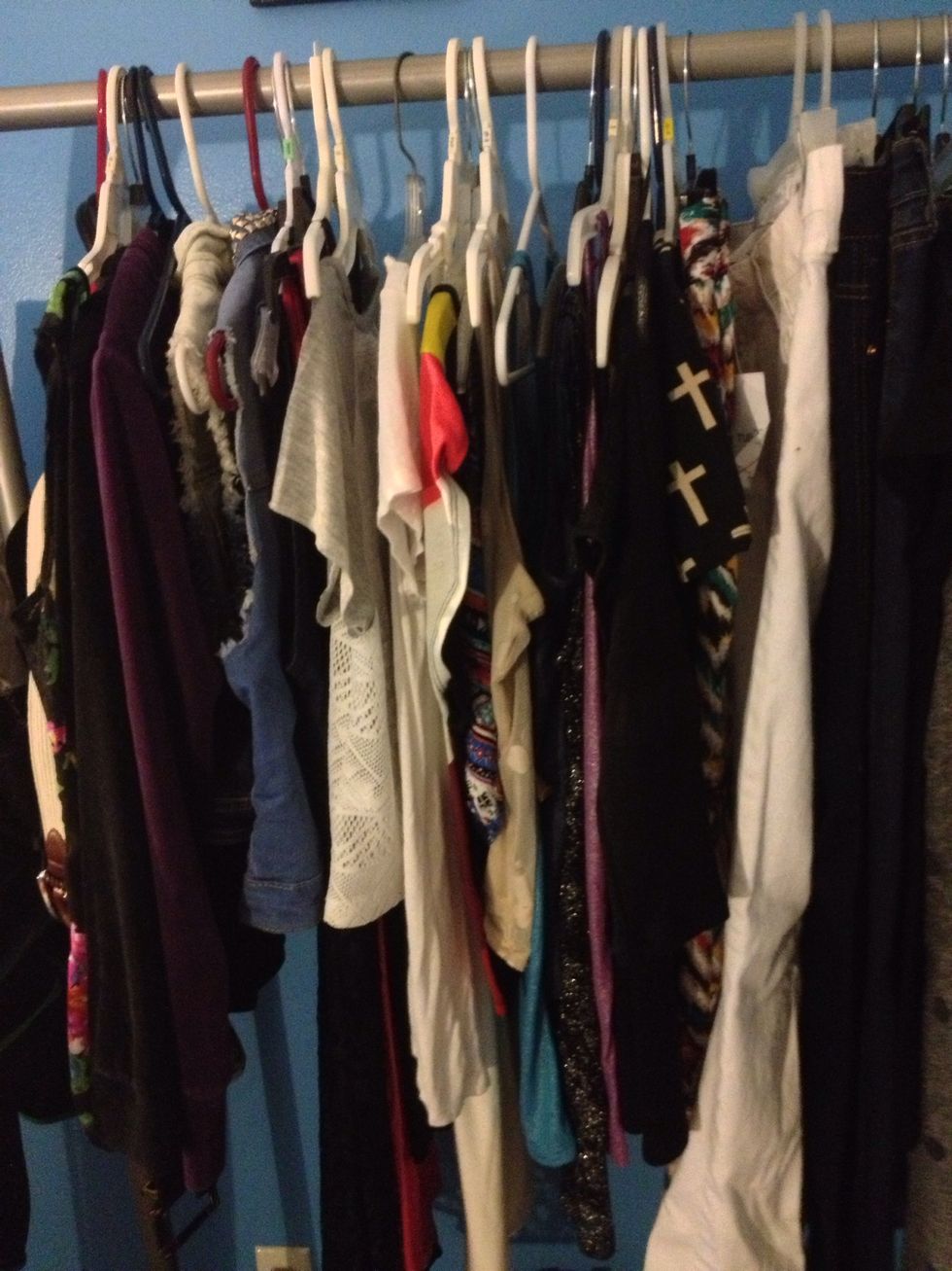 Start with a wardrobe