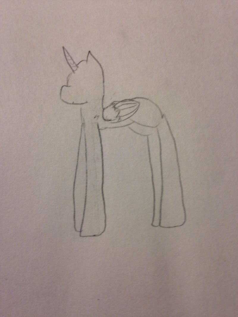 How to draw twilight sparkle (mlp) - B+C Guides, image size:800x1067