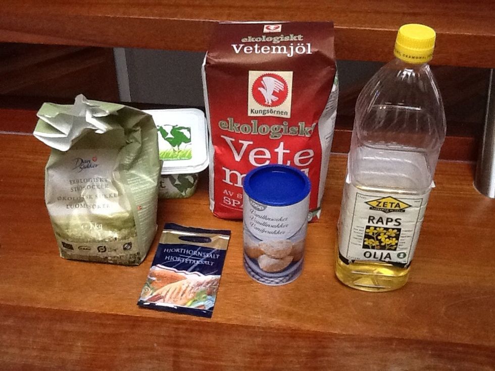 Start with checking that you have all the ingredients.