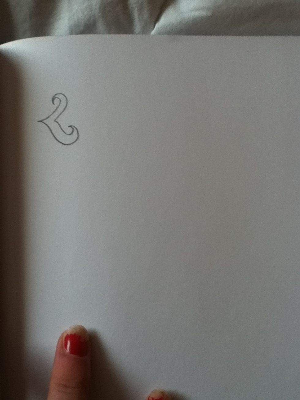 Start with one shape. Try to keep it thin and you can shape it however you'd like.