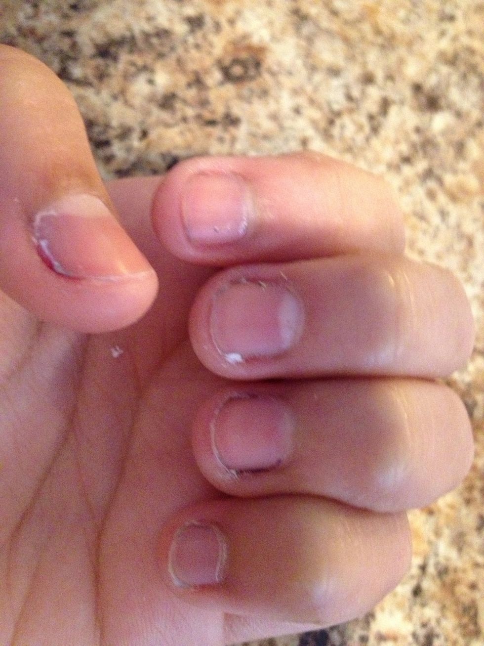 Start with plain nails