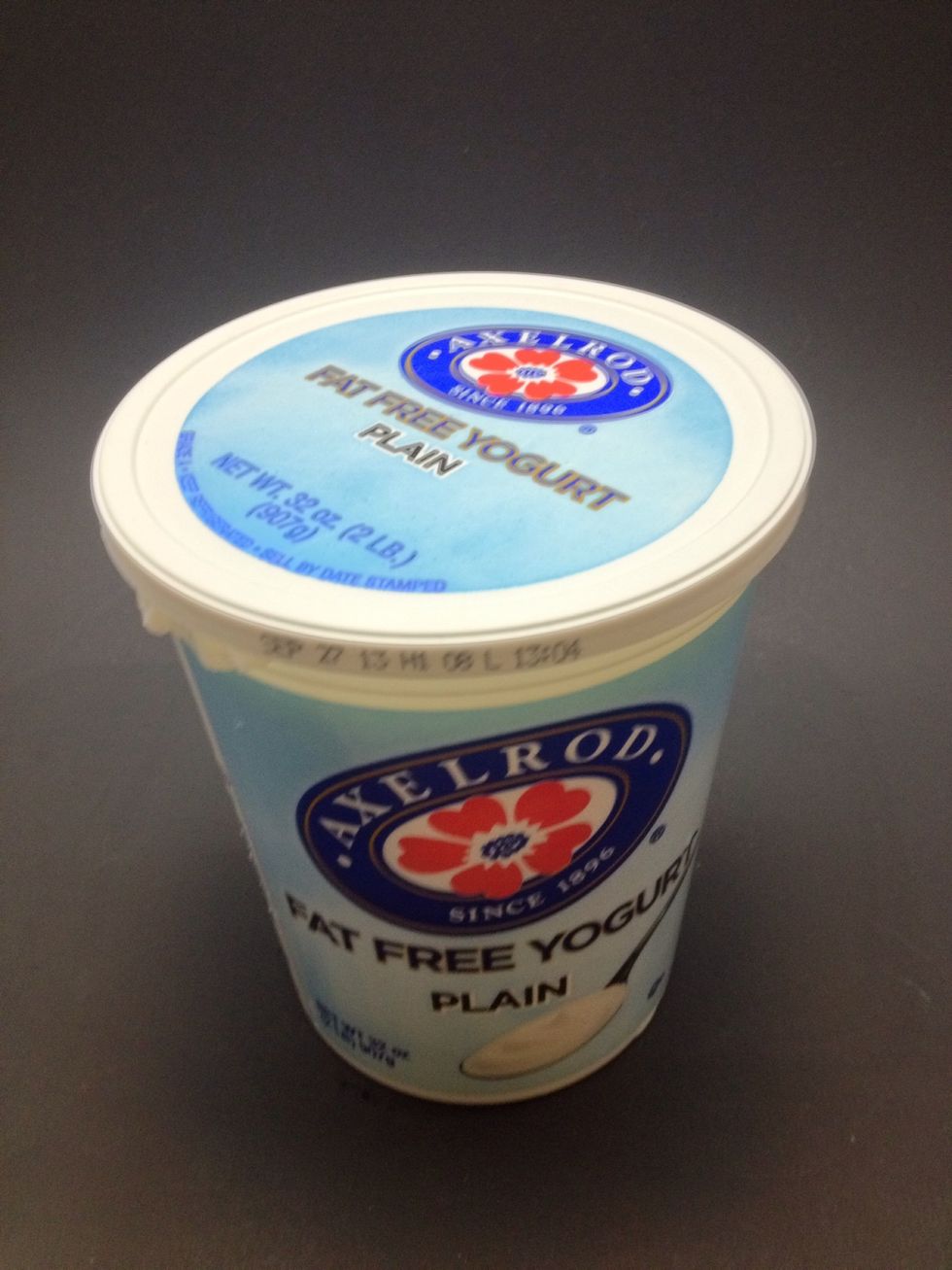 Start with plain yogurt it greek yogurt if you want to skip the straining part