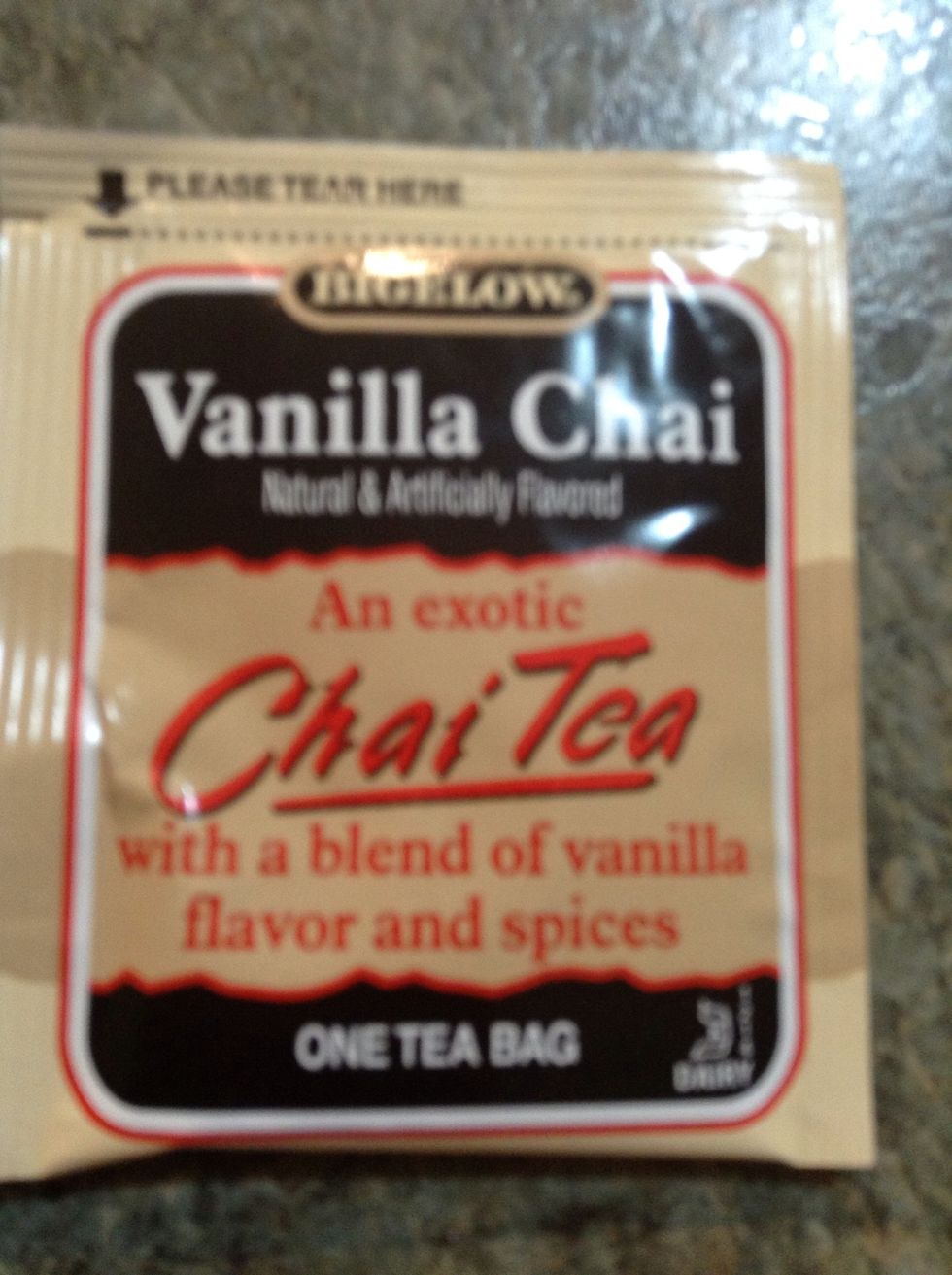 Start with some chai\u2714
