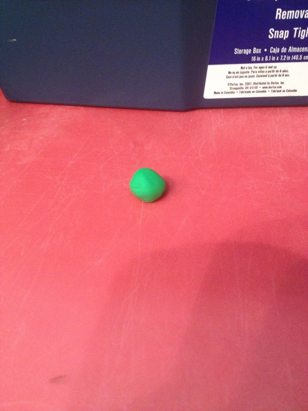 Start with some green clay