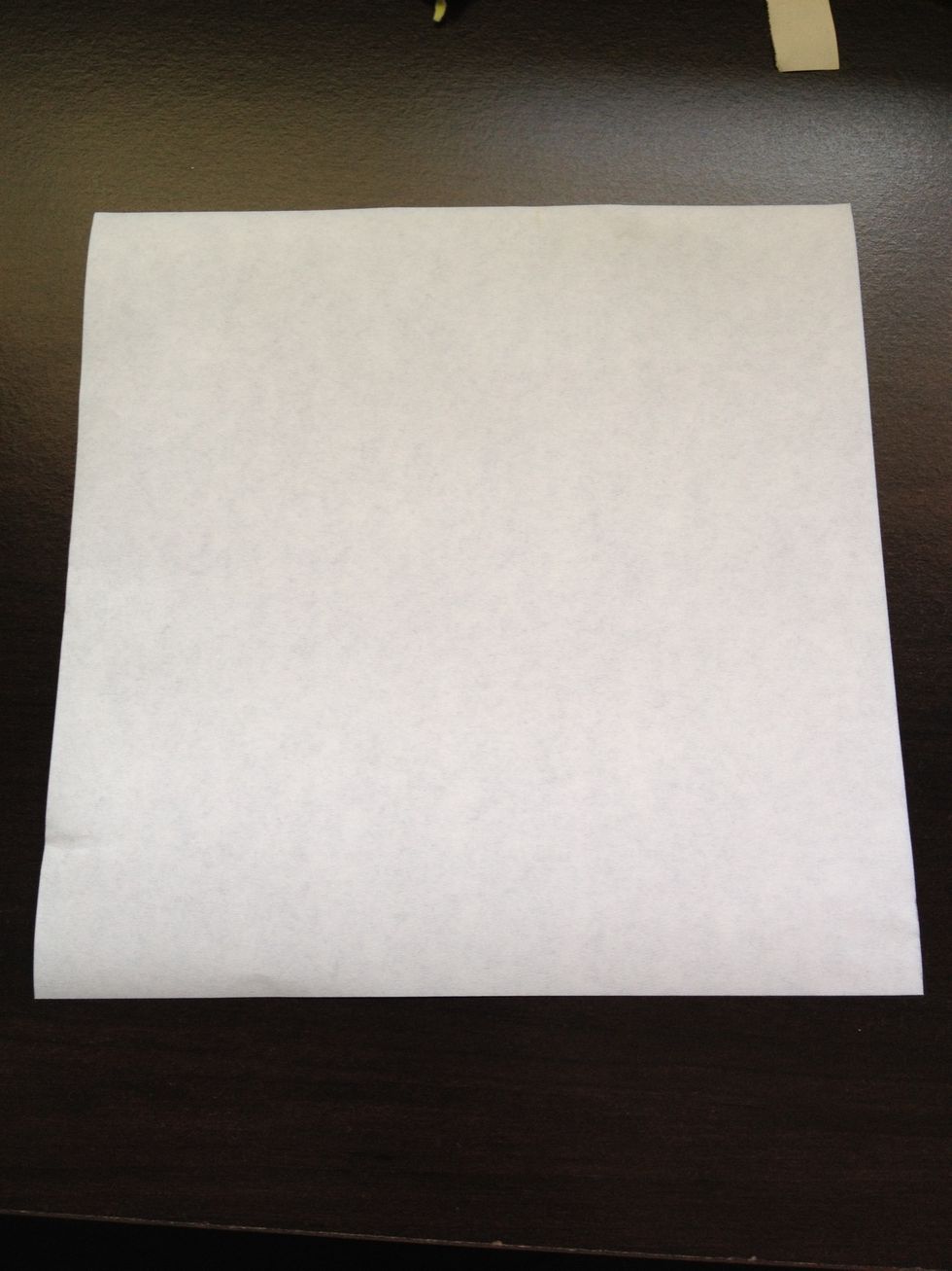 Start with the white side up.