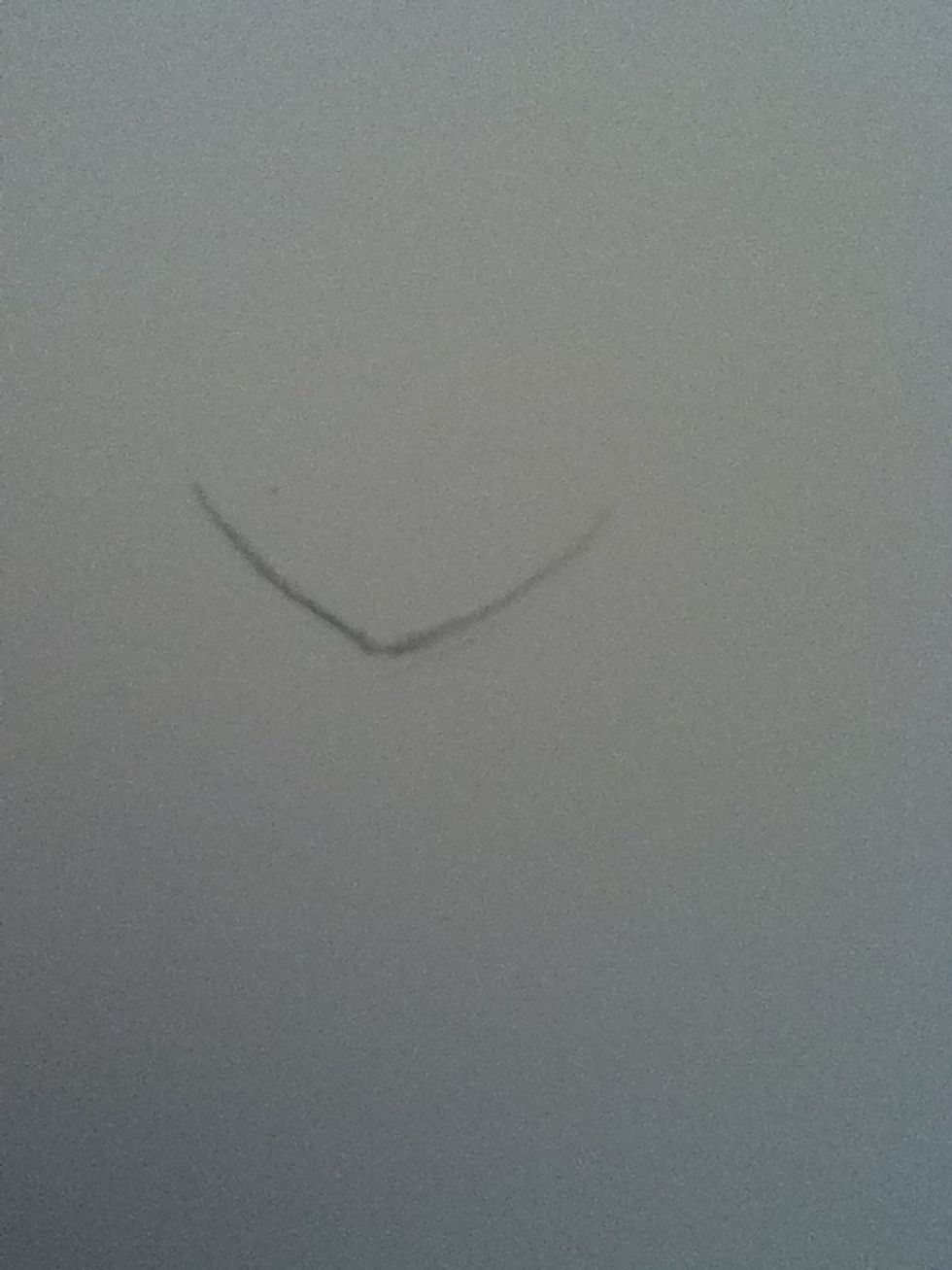 Start with the wide chin