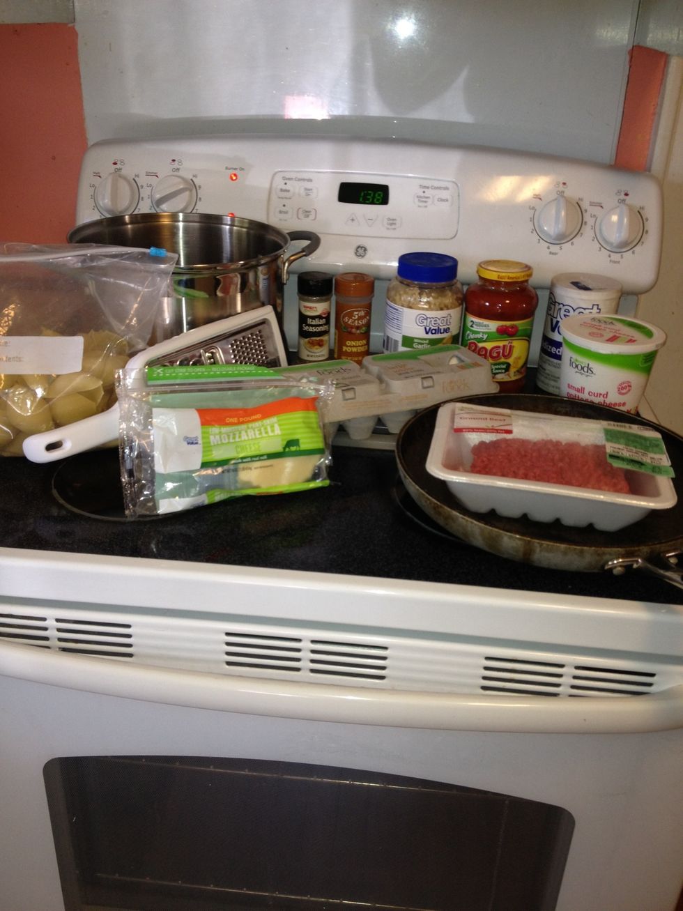 Start with your ingredients.