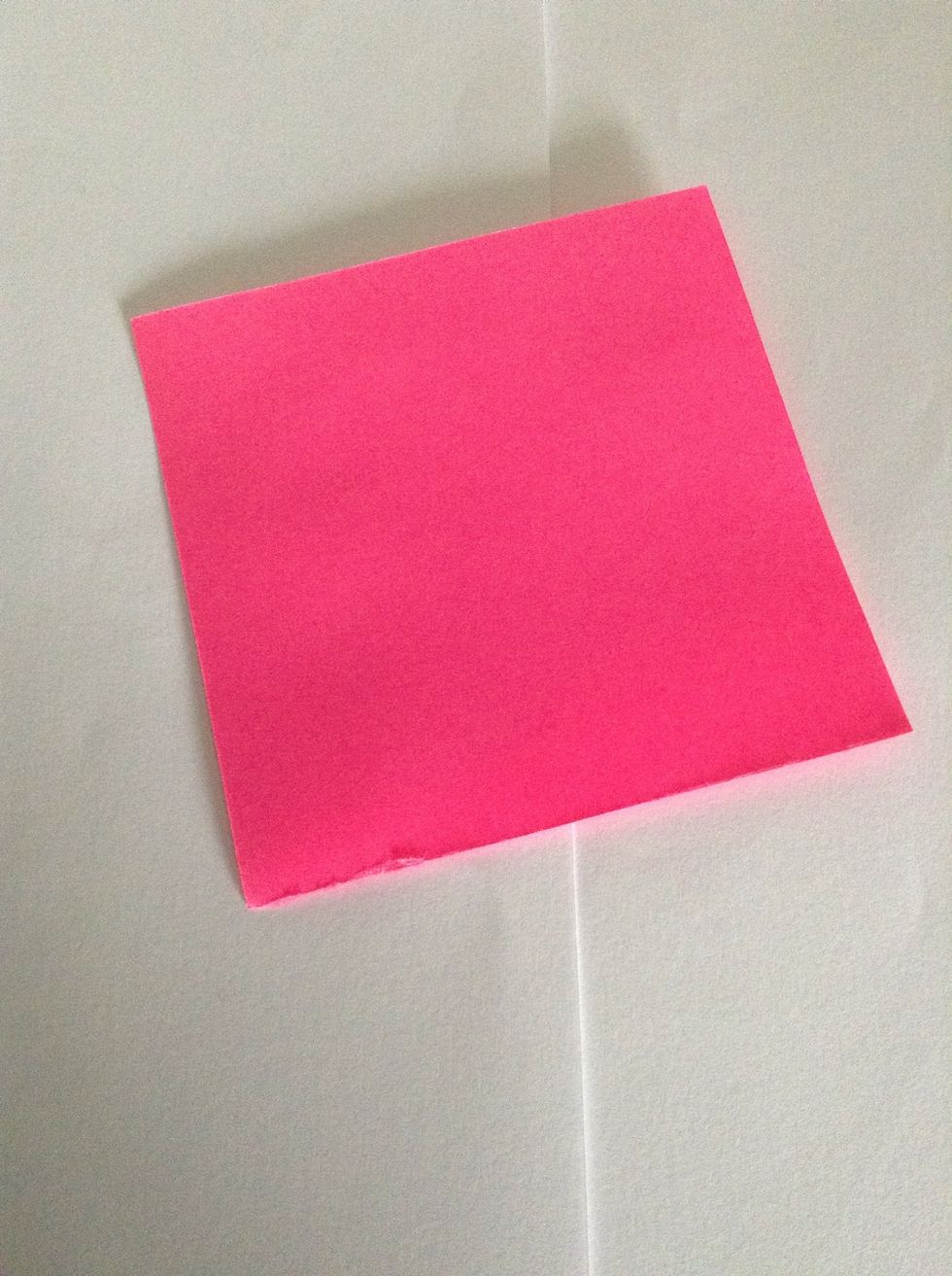 Start with your piece of paper