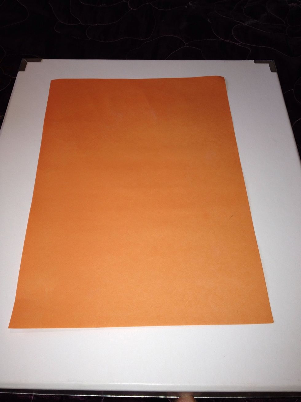 Start with your piece of paper.