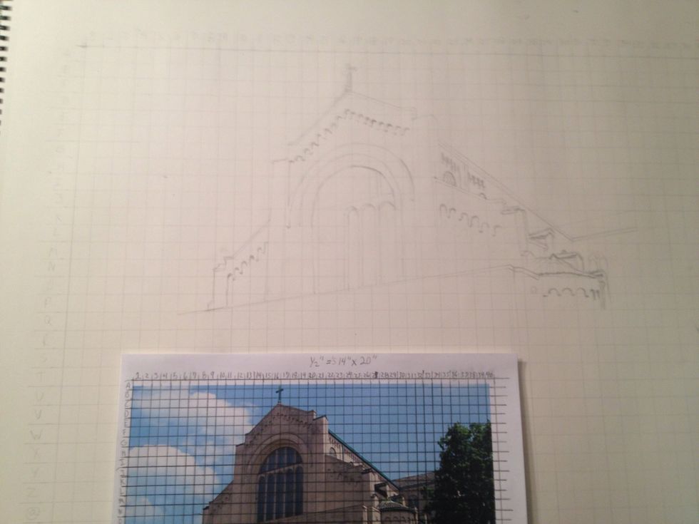 Starting front window detail