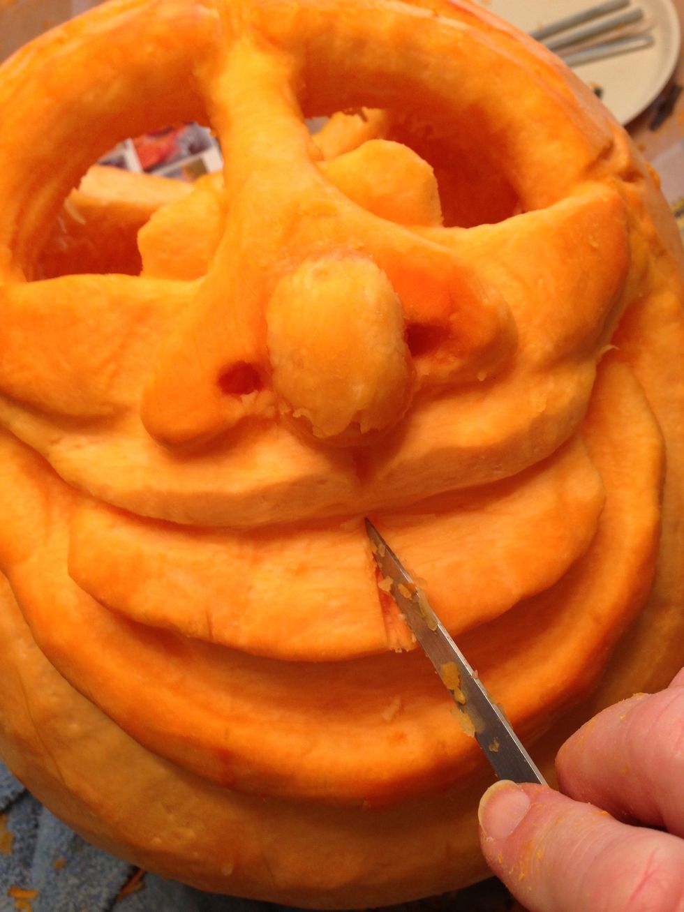 Starting on teeth...