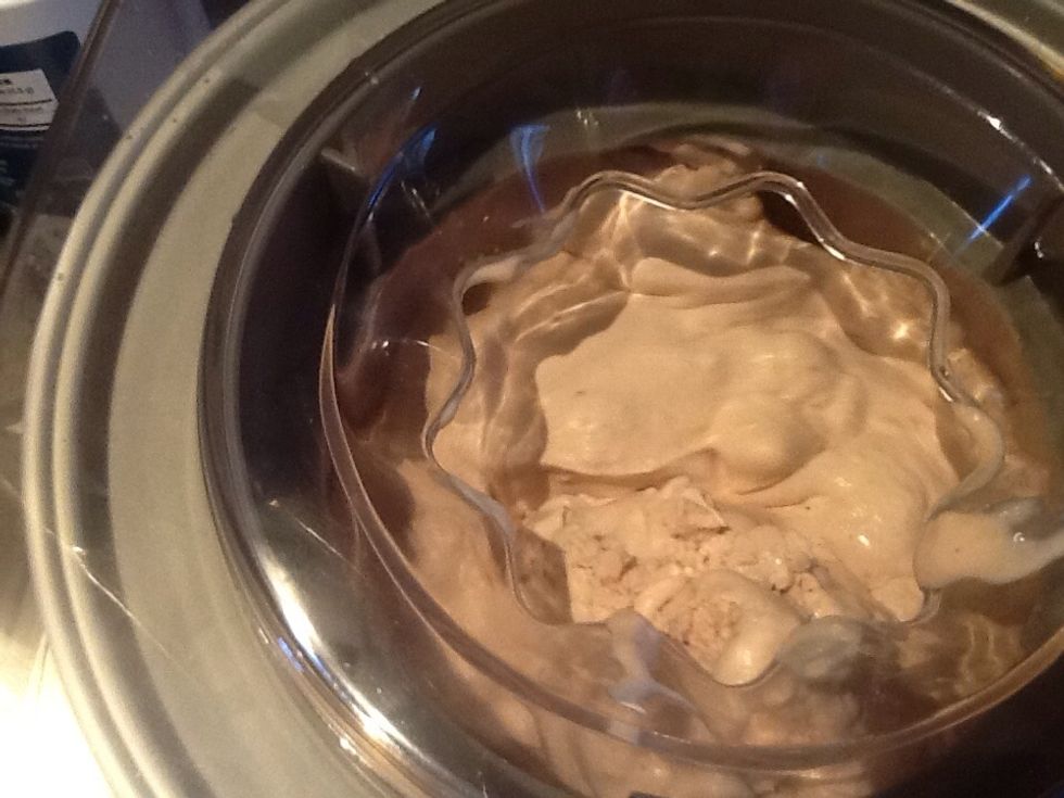 Starting to thicken pretty quick.